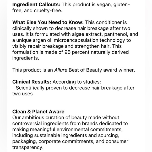 Breogio Don’t despair, repair! Super moisture conditioner for dry damaged hair - Picture 3 of 3